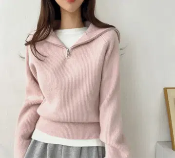 CANMART 집업 니트