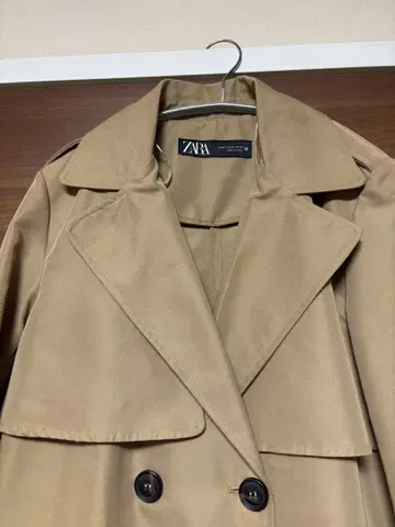 ZARA 베이지 트렌치코트 새상품급
