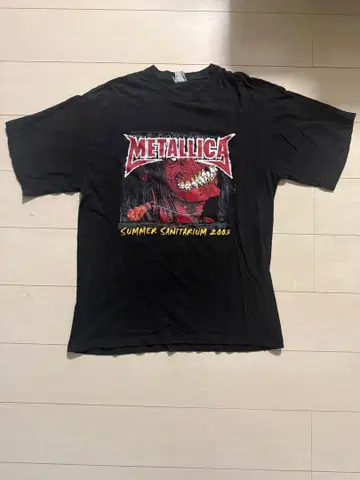 Metallica Summer Sanitarium 2003 티셔츠