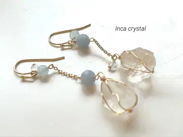 잉카 크리스탈 귀걸이