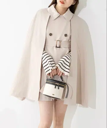 Chico 케이프 트렌치코트