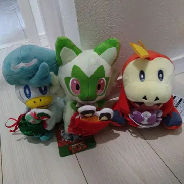 포켓몬 봉제 인형 3개 세트