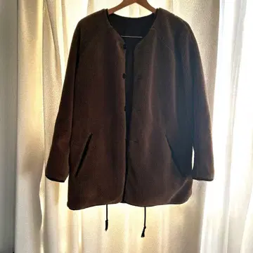 SHIPS 리버서블 보아 플리스 코트