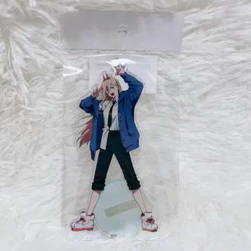 [ 미개봉 새상품 ] 체인소 맨 파워 아크릴 스탠드 TSUTAYA 한정판