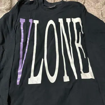 VLONE 롱 T 블랙 L 사이즈