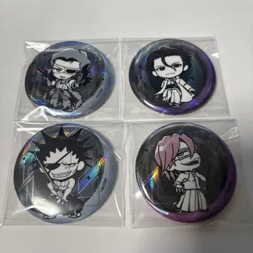 BLEACH 캔뱃지 스타크 아이젠 소스케 자엘아폴로 자라키 켄파치