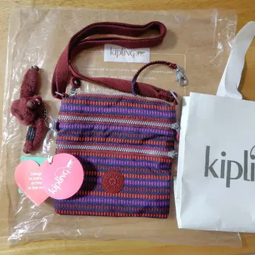 토트 종이 봉투 포함! Kipling 숄더백