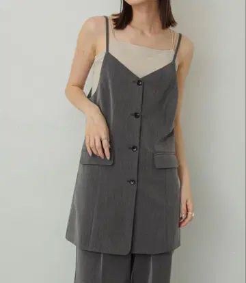 [ SENSE OF PLACE ] 테일러드 캐미 튜닉