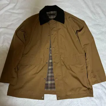 UNIQLO 바버 커버올 브라운