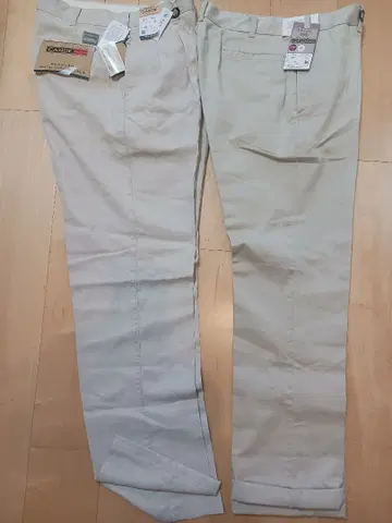 베이지 치노 팬츠 85 사이즈 세트