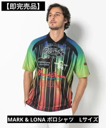 마크앤로나 Gradient Performance 피케 셔츠 L 사이즈