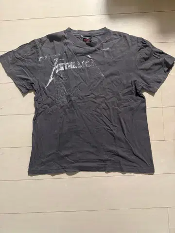 Metallica 그레이 T셔츠