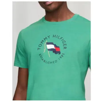 무료배송 새상품 TOMMY HILFIGER FLAG 그래픽 T XXL