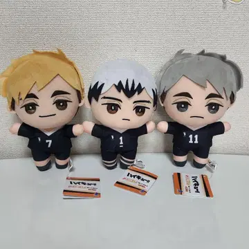 하이큐!! 미니코레 봉제 인형3 키타 신스케 미야 아츠무 미야 오사무