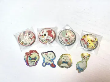 포켓몬 크리스마스 어드벤트 달력 캔뱃지 씰