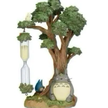 이웃집 토토로 디오라마 모래시계 지브리 녹나무와 토토로 일행