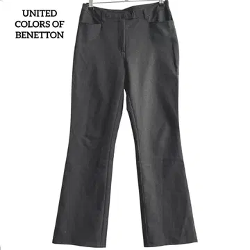 새상품급 고급 베네통 플레어 팬츠 슬랙스 [ 44 ]