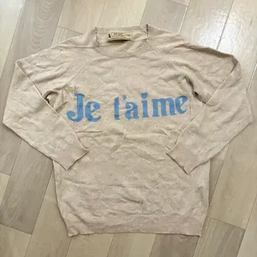 ME&ME COUTURE 미앤미 쿠튀르 니트 로고 스웨터