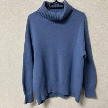 Spick & span 울 캐시미어 터틀넥 스웨터