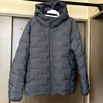 유니클로 퍼프 테크 퀼팅 후드티