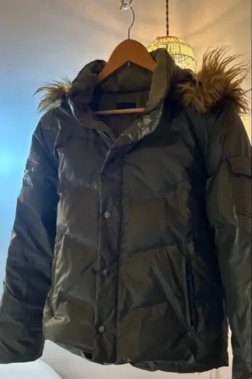 퍼 다운 다크 그린 y2k