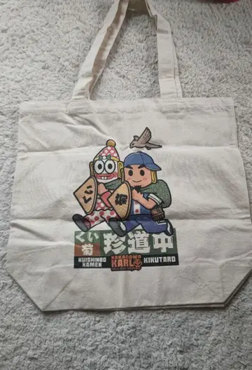 키쿠타로 신보 가면 티셔츠 토트백 미사용