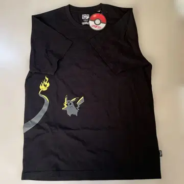 포켓몬 T셔츠 블랙 피카츄 리자몽