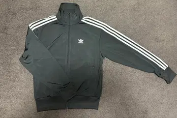 adidas 블랙 집업 저지 S
