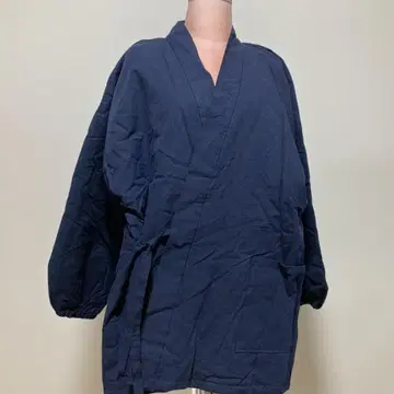 일본제 면 100% 사부이 충전솜 폴리에스테르 네이비 컬러 M 사이즈