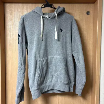 U.S. POLO ASSN. 그레이 후드티 L 사이즈
