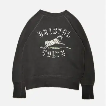 50s color flock sweat shirt