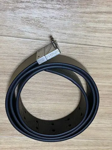 리버서블 벨트 베이지와 블랙