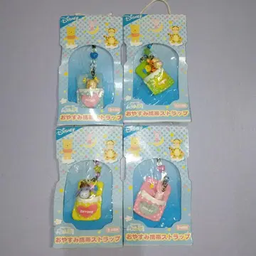 디즈니 곰돌이 푸 치비즈 굿나잇 핸드폰 스트랩 전 4종
