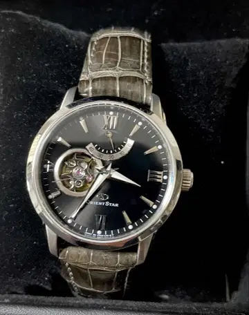 ORIENT STAR 자동 와인딩 손목시계 블랙