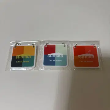 sumika 도어 노브 참 3종 세트