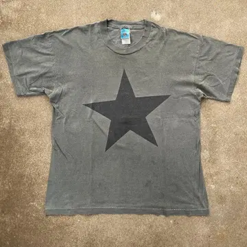 90s R.E.M. 스타 셔츠 rem