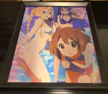 케이온 각도에 따라 변하는 포스터 액자 포함