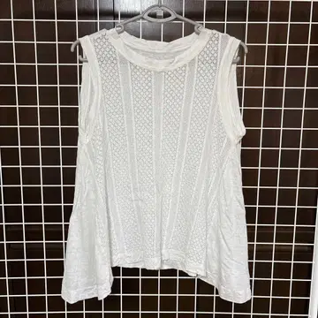 린넨 레이스 슬리브리스 45R PM