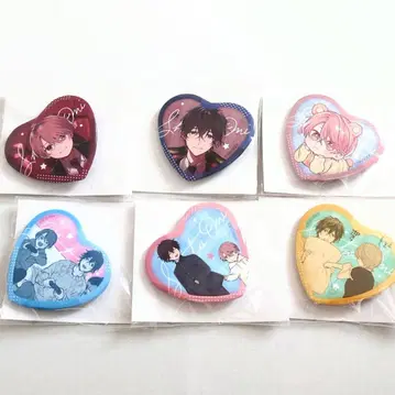 쇼타 오니 하트형 캔뱃지 6개 세트