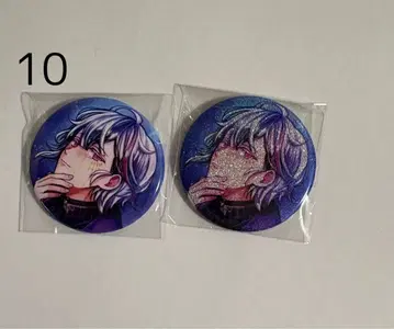 악마 집사와 검은 고양이 아쿠네코 배틀 캔뱃지 벨리안 글리터 레어