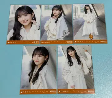 노기자카46 브로마이드 이치노세 미쿠 네이블 오렌지 MV 5종 컴프