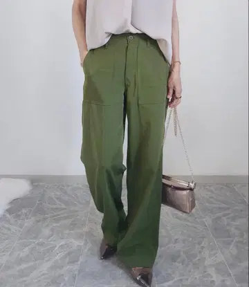 evernavy 베이커 팬츠 슬랙스