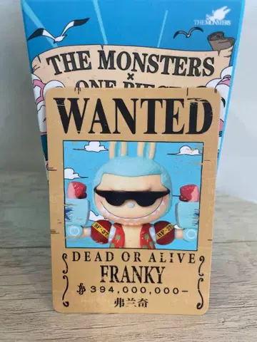 POP MART 프랭키 & 루피 피규어 세트