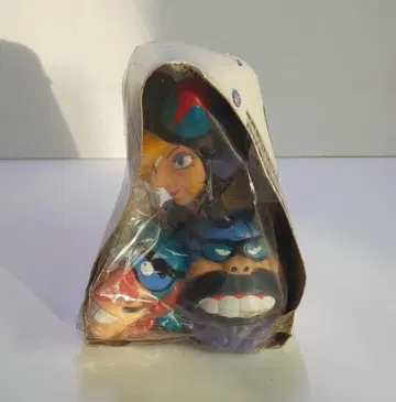 얏타맨 삼악 트리오 소프트 비닐 저금통