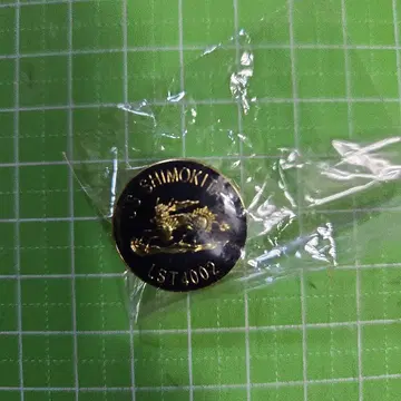 JS SHIMOKITA 골드 핀 배지 LST4002