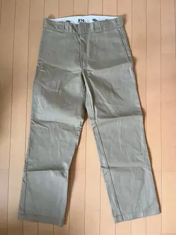 Dickies 베이지 워크 팬츠