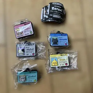 제로니 zeroni ID 카드풍 러버 참 가챠