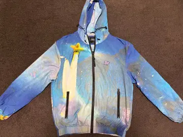 ZARA 우주 디자인 나일론 자켓 S