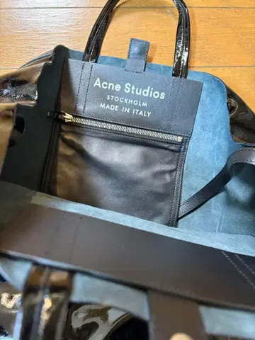 Anecdotes 빅 토트백 블랙