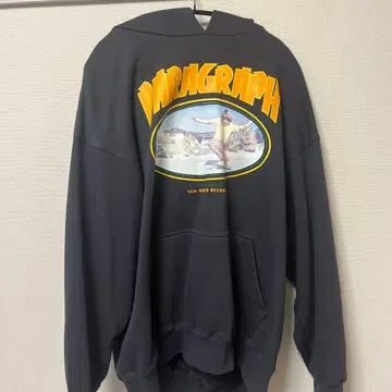 PARAGRAPH 후드 부착 후드티 다크 그레이